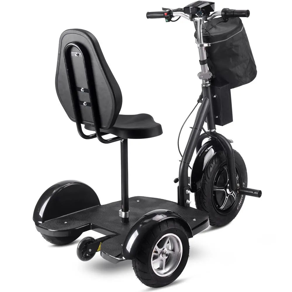 Mototec Electric Trike 48v 1000w Lithium Black MotoTec
