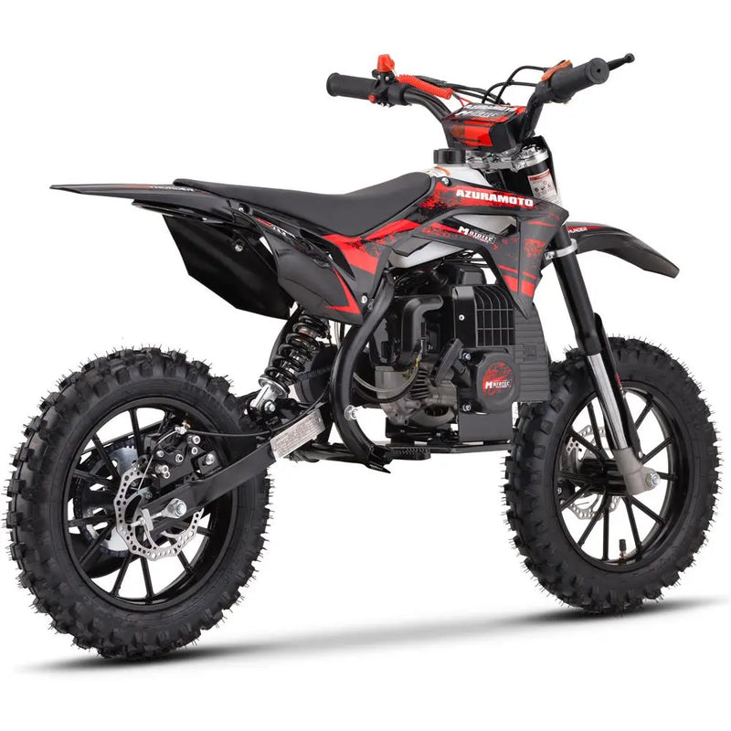 Mototec Thunder 50cc 2-stroke Kids Gas Dirt Bike Red MotoTec