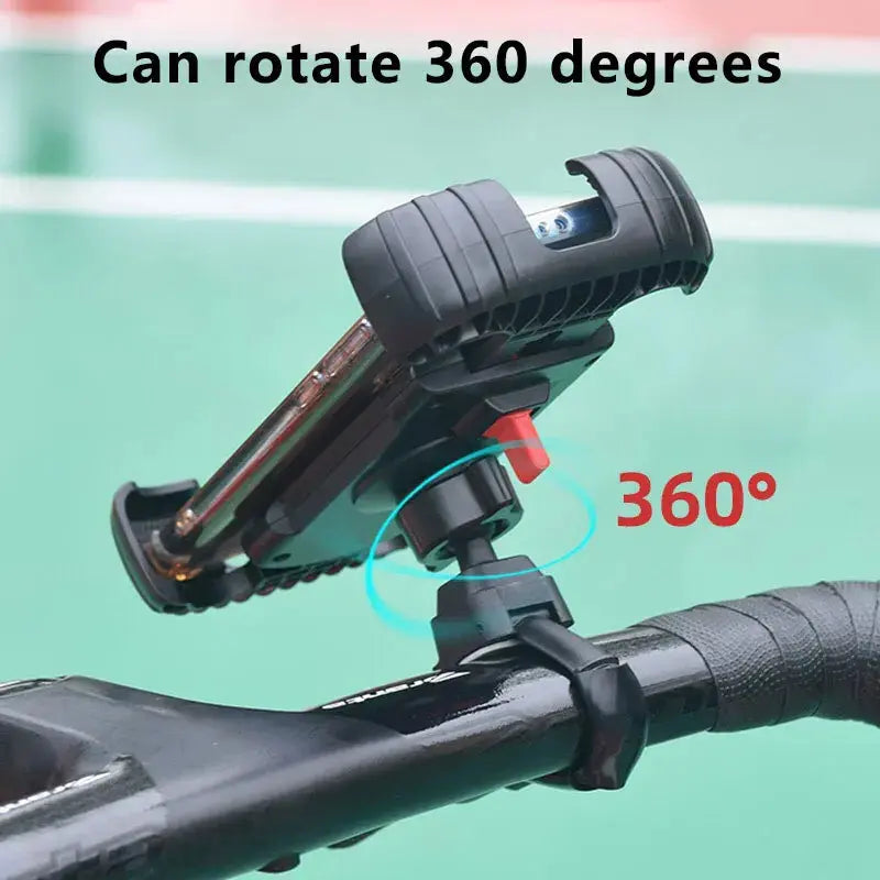 Mountain Bike Mobile Phone Safety Operate Stable and Non-slip Rotatable Navigation Mobile Phone Holder Motorcycle phone holder GreatEagleInc
