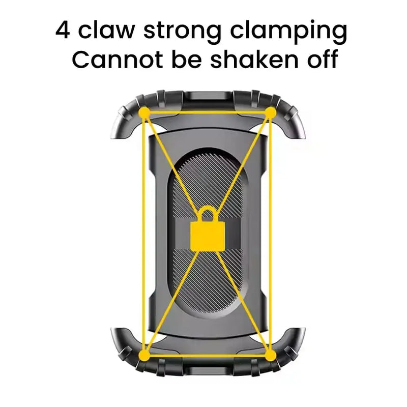 Mountain Bike Mobile Phone Safety Operate Stable and Non-slip Rotatable Navigation Mobile Phone Holder Motorcycle phone holder GreatEagleInc