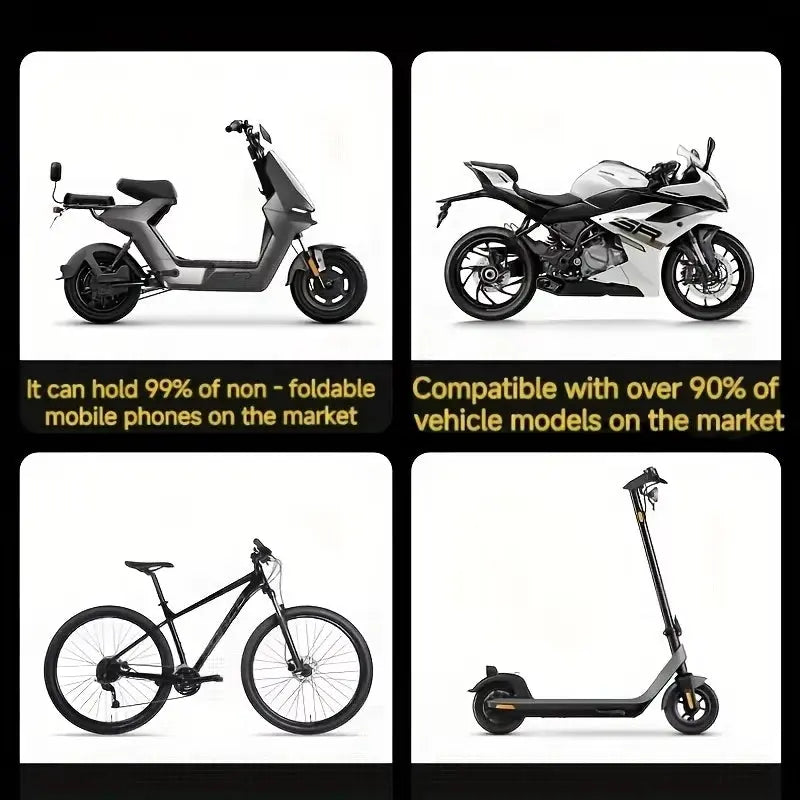 Mountain Bike Mobile Phone Safety Operate Stable and Non-slip Rotatable Navigation Mobile Phone Holder Motorcycle phone holder GreatEagleInc