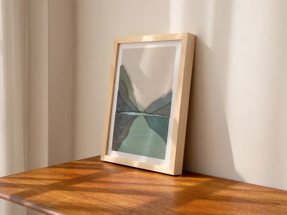Mountain Reflections The Crafted Prints