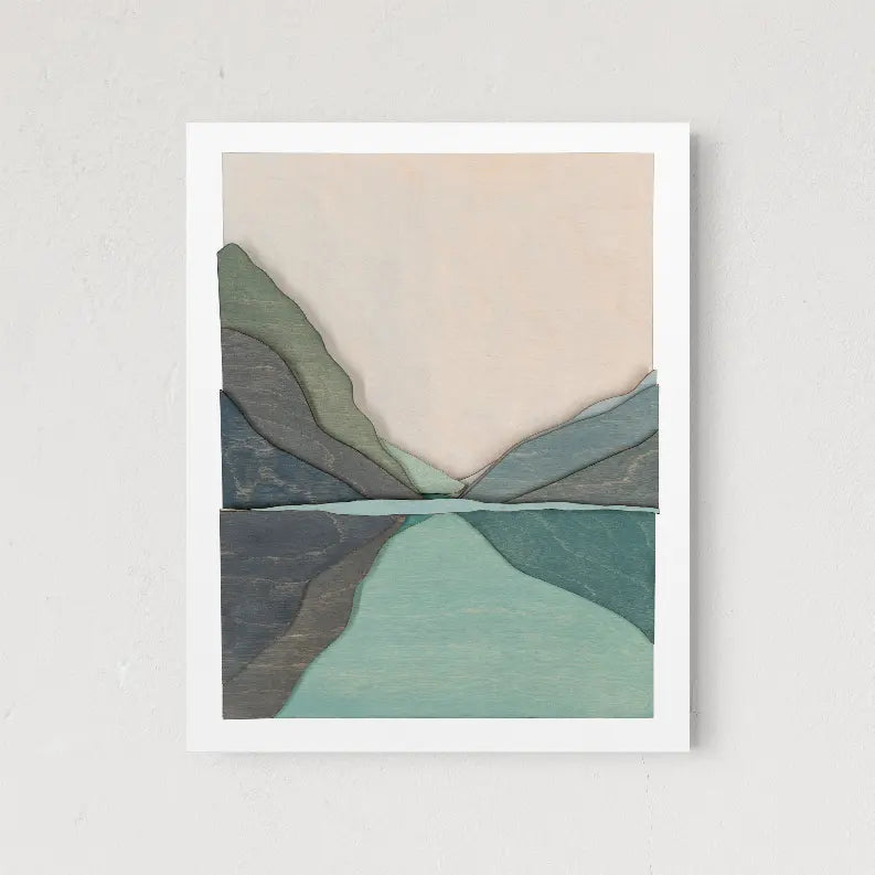 Mountain Reflections The Crafted Prints