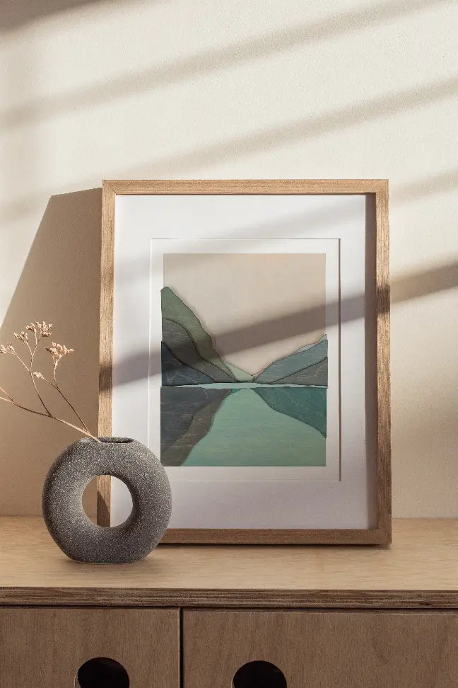 Mountain Reflections The Crafted Prints