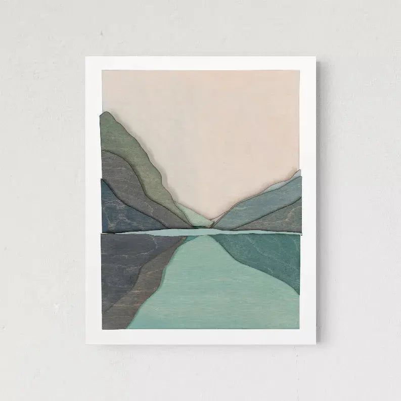 Mountain Reflections The Crafted Prints
