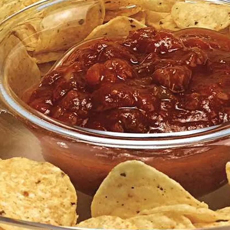 Mouth Blown European Crystal Chip N Dip Homeroots Kitchen & Dining