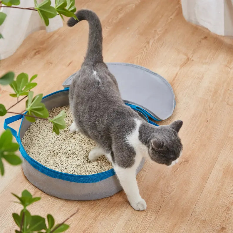 Mr. Peanut's PortaPotty Litter Box for Traveling Kitties Mr. Peanut's Premium Products
