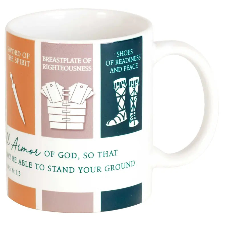 Mug Ceramic Full Armor Of God Dicksons Inc