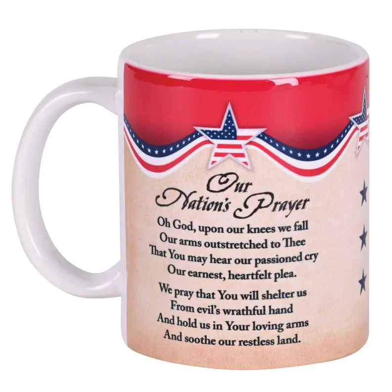 Mug Ceramic Our Nations Prayer 11 Oz Dicksons Inc