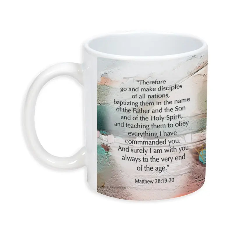 Mug Therefore Go & Make Disciples 11 oz Dicksons Inc