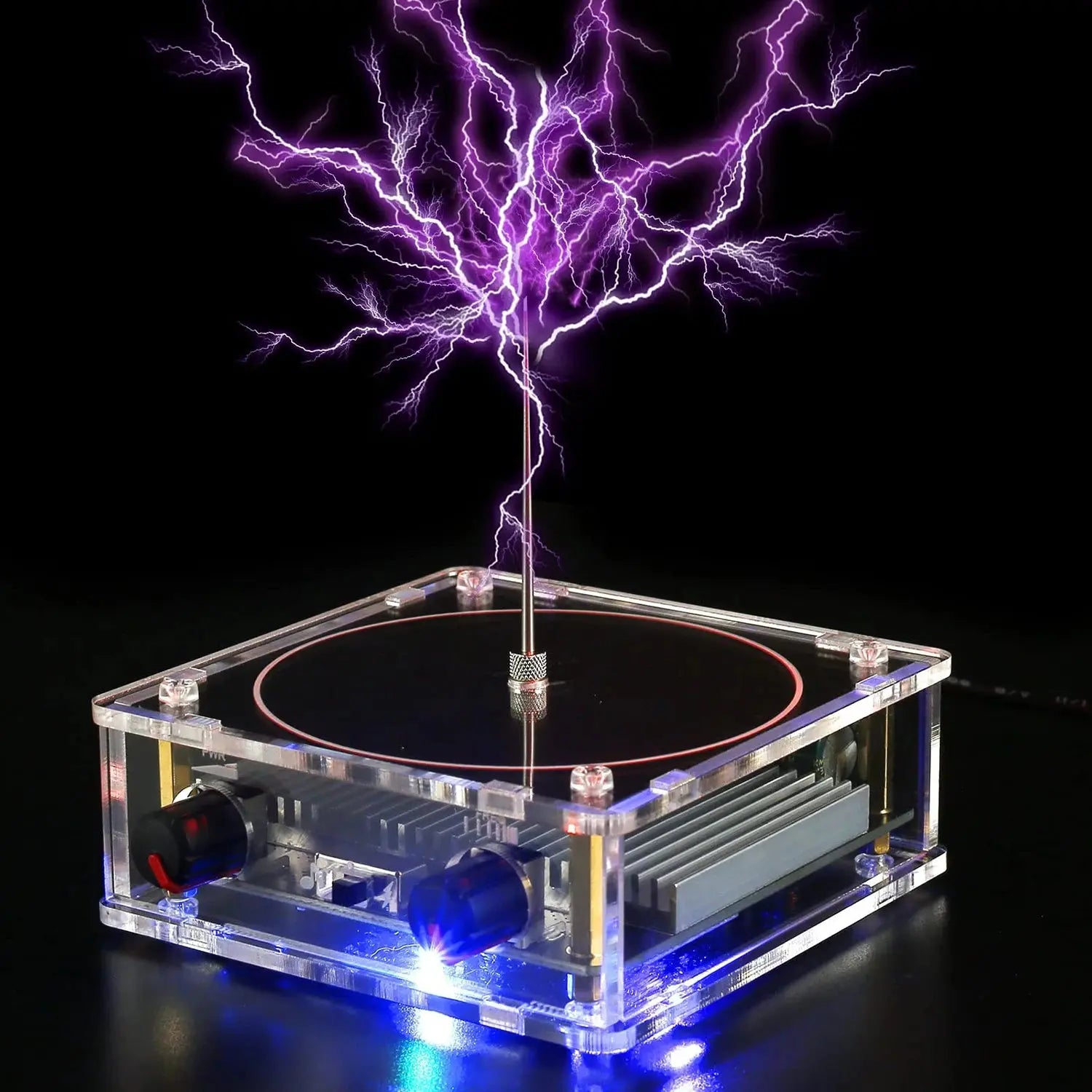 Multi-Function Tesla Music Tesla Coil Speaker, Wireless Transmission Lighting, Science and Education Experimental Products GreatEagleInc