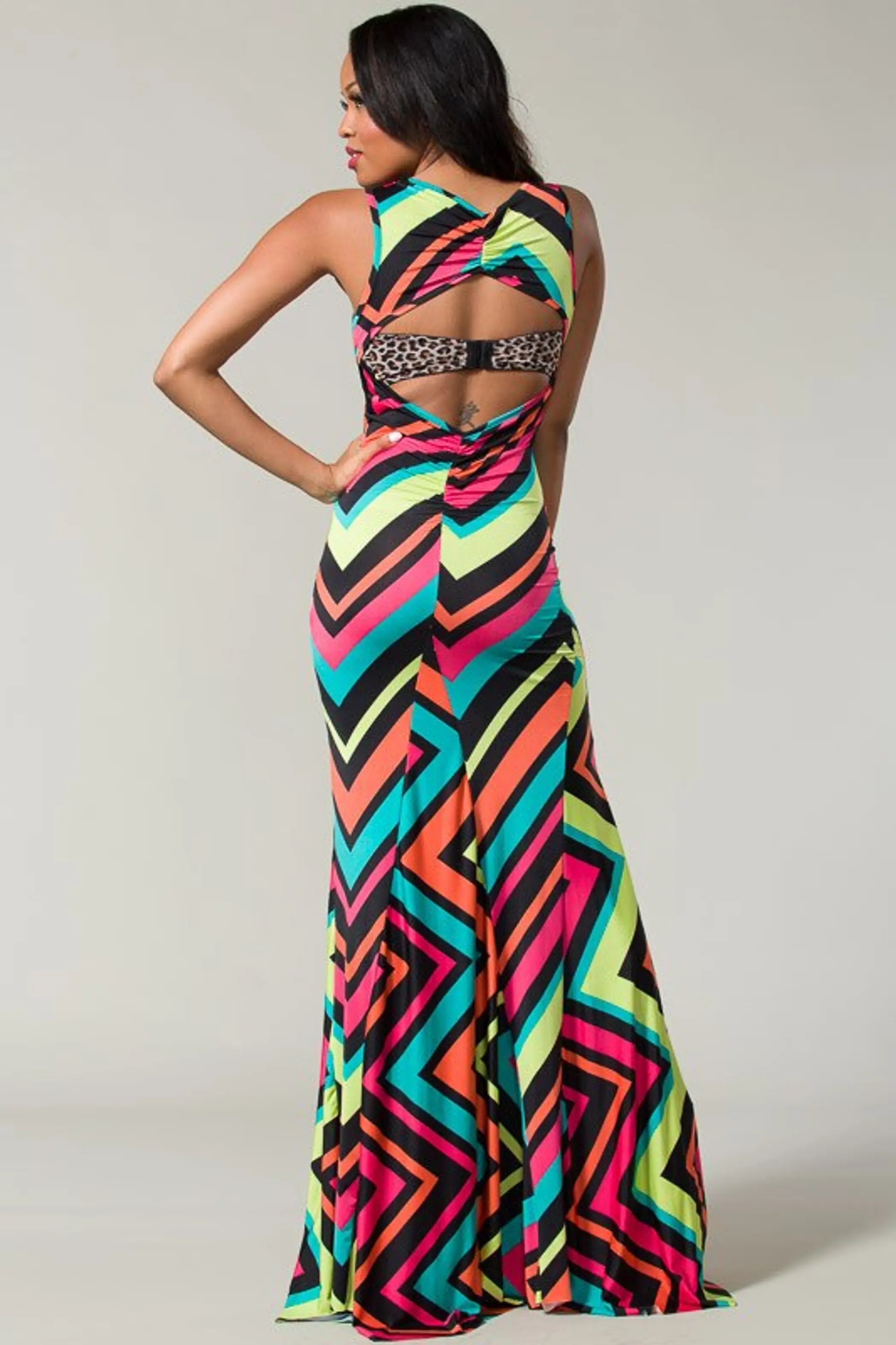 Multi Tank Style Maxi Dress SurelyMine