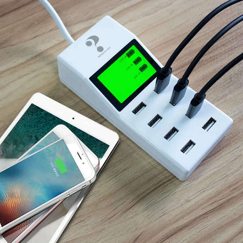 Multiple-Mobile-Phone-Charger-Wall-USB-Charging-Adapter-9.2A-US-EU-UK-AU-Plug-LCD-Display-Desktop-for-Xiaoomi-Huawei-IPhone-GreatEagleInc-334206594