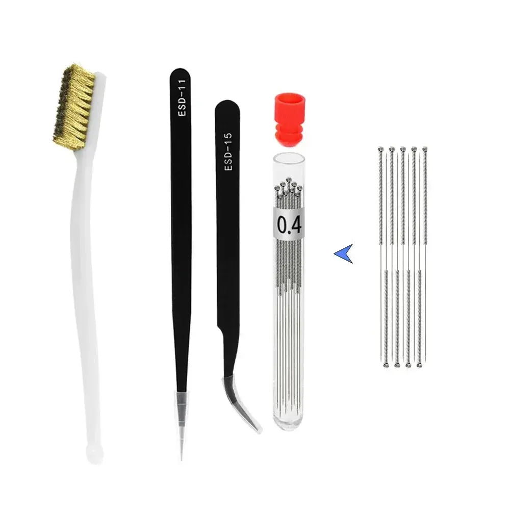 Multiple models 3D Printer Tool Kit Trimming Knife Scraper Cleaning Needle Tweezers Pliers Deburring Kit DIY 3D Printing Tools GreatEagleInc