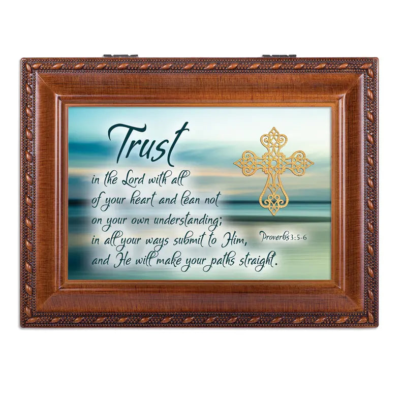 Music Box Trust In The Lord Prov. 3:5-6 Dicksons Inc