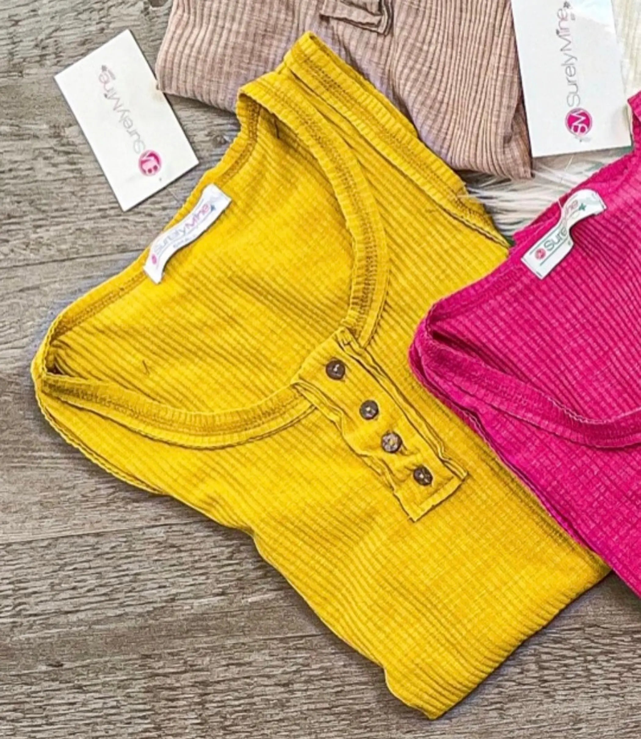 My Everyday Washed Ribbed Tank Top SurelyMine