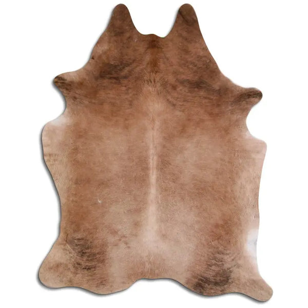 NATURAL HAIR ON COWHIDE BEIGE BRINDLE MODA-DBK