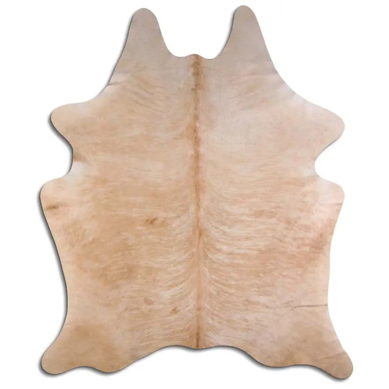 NATURAL HAIR ON COWHIDE BEIGE BRINDLE MODA-DBK