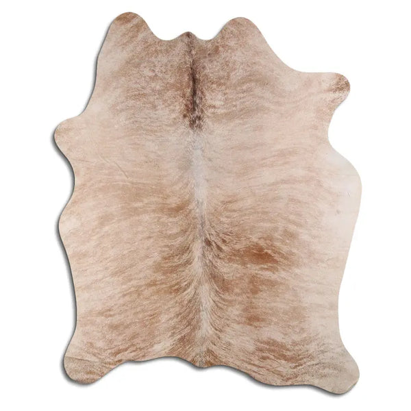 NATURAL HAIR ON COWHIDE BEIGE BRINDLE MODA-DBK