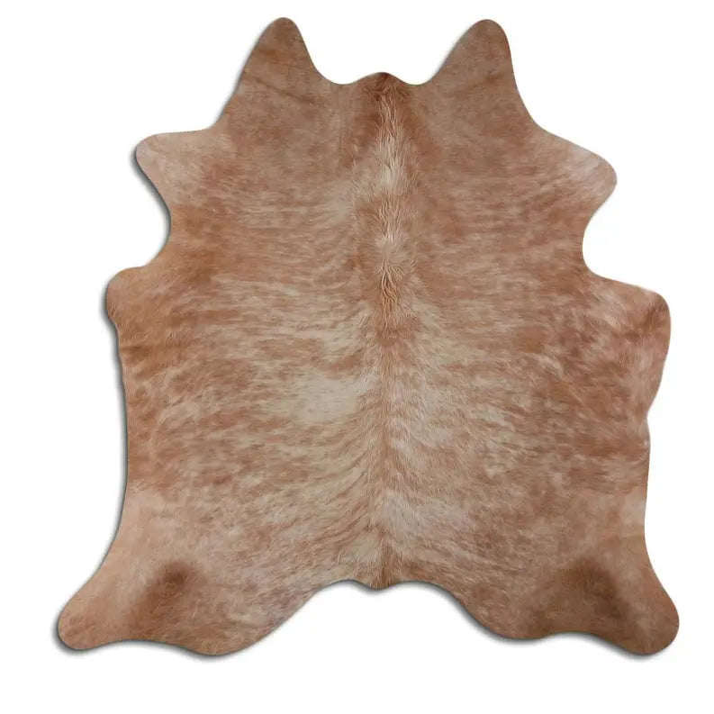 NATURAL HAIR ON COWHIDE BEIGE BRINDLE MODA-DBK
