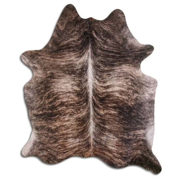 NATURAL HAIR ON COWHIDE BEIGE BRINDLE MODA-DBK