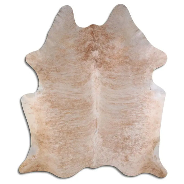 NATURAL HAIR ON COWHIDE BEIGE BRINDLE MODA-DBK