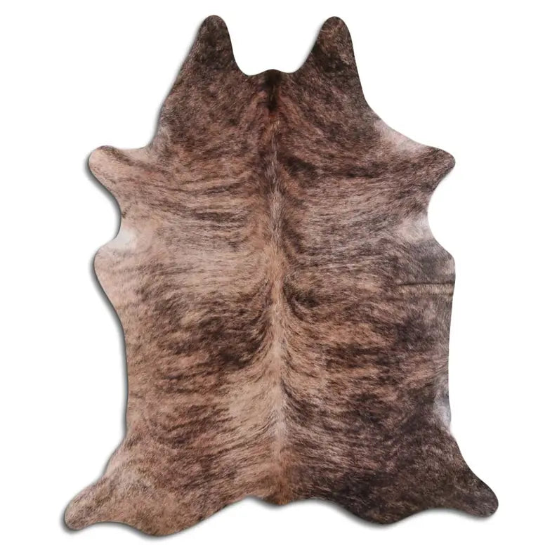 NATURAL HAIR ON COWHIDE BEIGE BRINDLE MODA-DBK