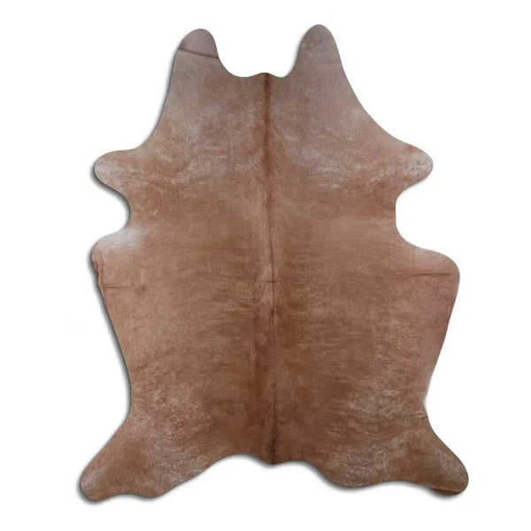 NATURAL HAIR ON COWHIDE BEIGE BRINDLE MODA-DBK
