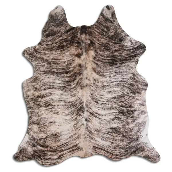 NATURAL HAIR ON COWHIDE BEIGE BRINDLE MODA-DBK