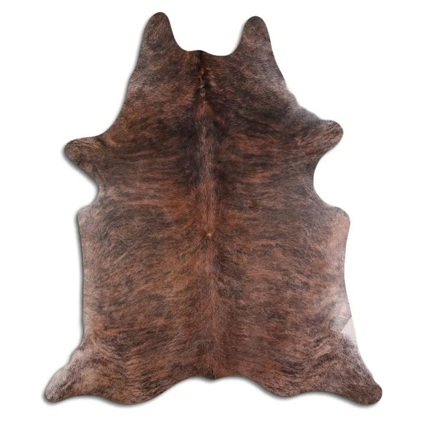 NATURAL HAIR ON COWHIDE BEIGE BRINDLE MODA-DBK