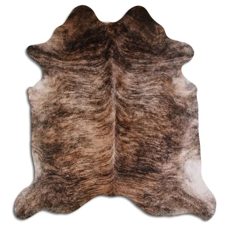 NATURAL HAIR ON COWHIDE BEIGE BRINDLE MODA-DBK