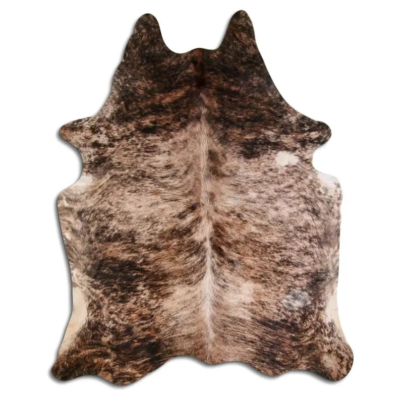 NATURAL HAIR ON COWHIDE BEIGE BRINDLE MODA-DBK
