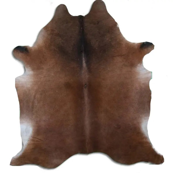 NATURAL HAIR ON COWHIDE BROWN MODA-DBK