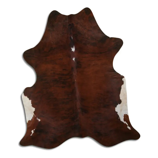 NATURAL HAIR ON COWHIDE EXOTIC WHITE BELLY BACKBONE MODA-DBK