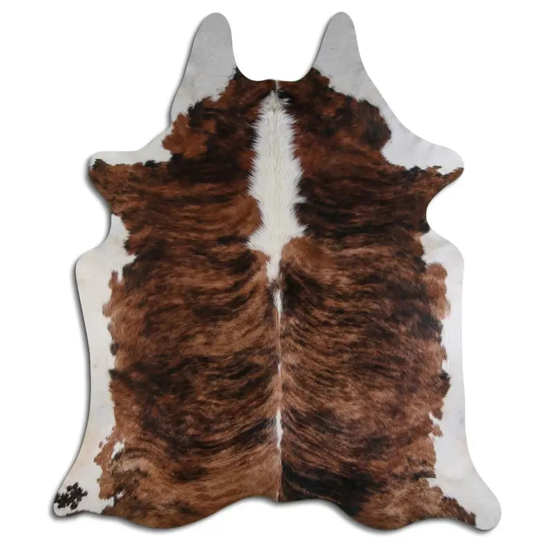NATURAL HAIR ON COWHIDE EXOTIC WHITE BELLY BACKBONE MODA-DBK