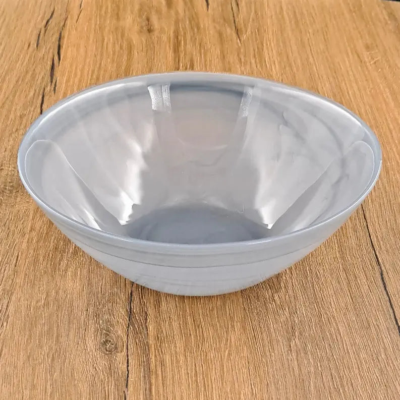 NUAGE 6" Glass Soup Bowl Red Pomegranate Collection