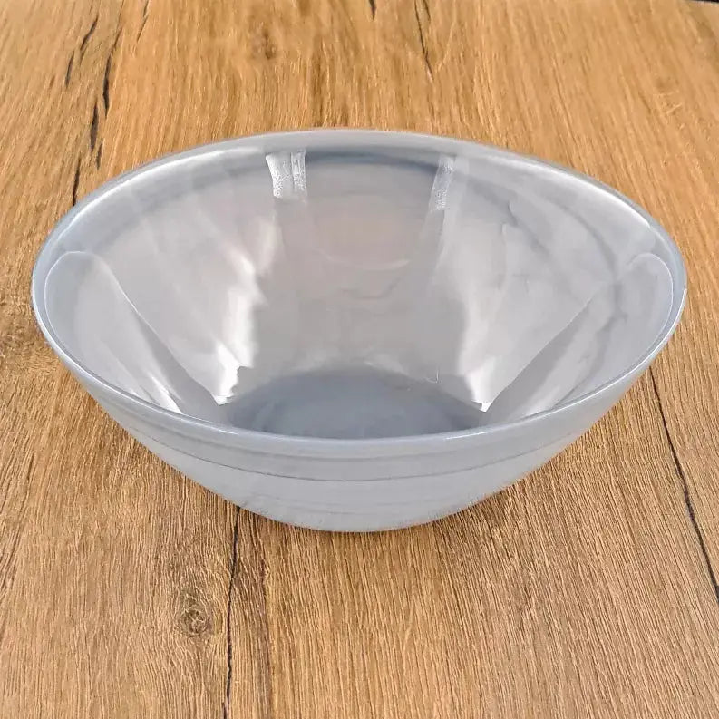 NUAGE 6" Glass Soup Bowl Red Pomegranate Collection