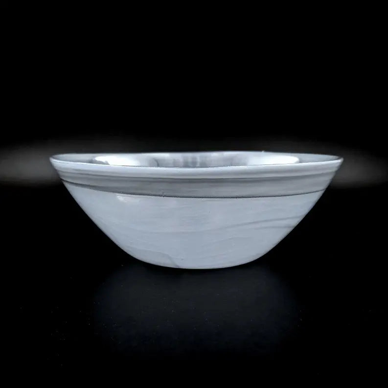 NUAGE 6" Glass Soup Bowl Red Pomegranate Collection
