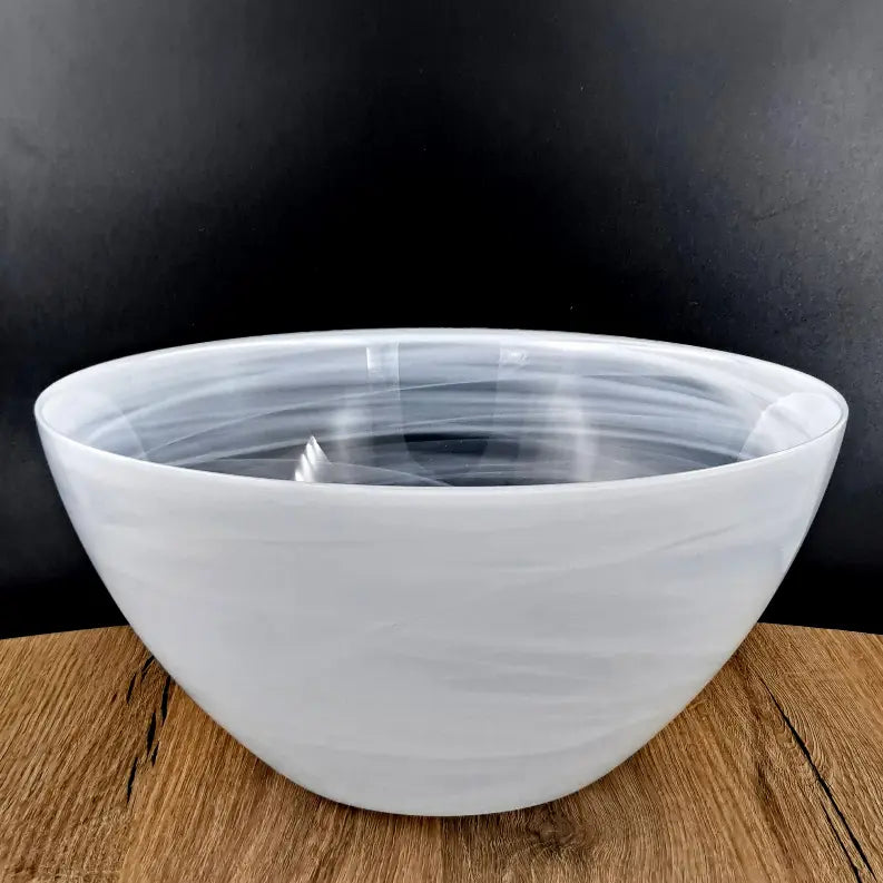 NUAGE Glass Serving Bowl Red Pomegranate Collection