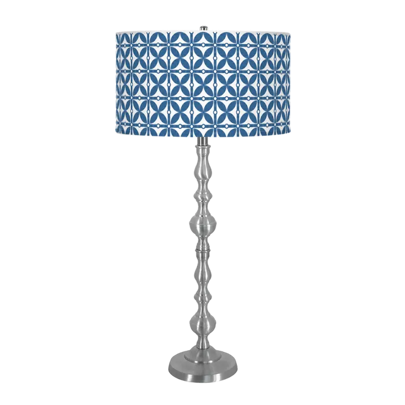 Nashville Buffet Lamp - Silver Base SBC-LTD