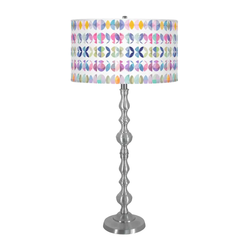 Nashville Buffet Lamp - Silver Base SBC-LTD