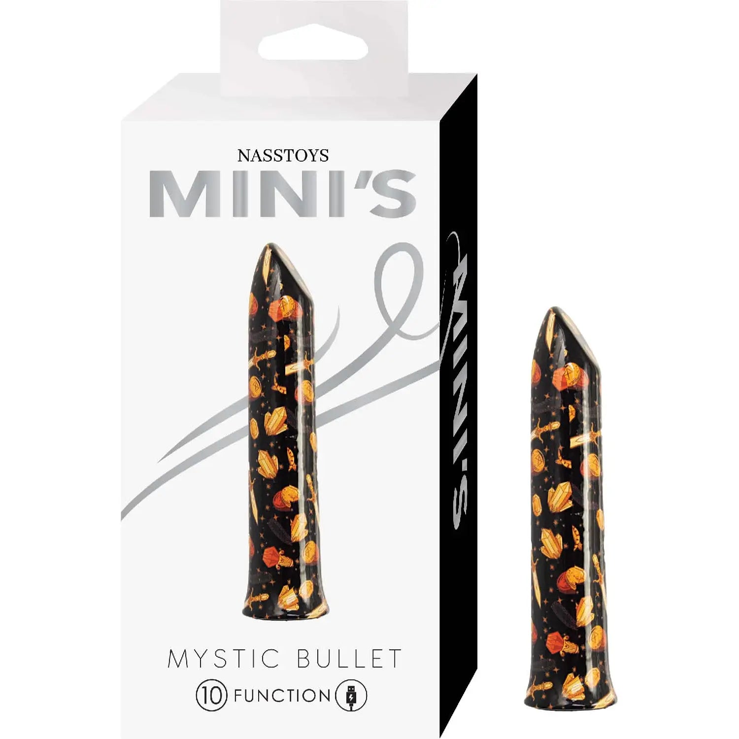 Nasstoys Mini's Mystic Bullet Black Nasstoys