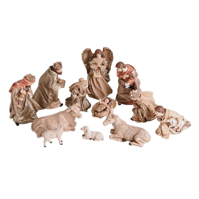 Nativity 12-Piece Removeable Baby Dicksons Inc