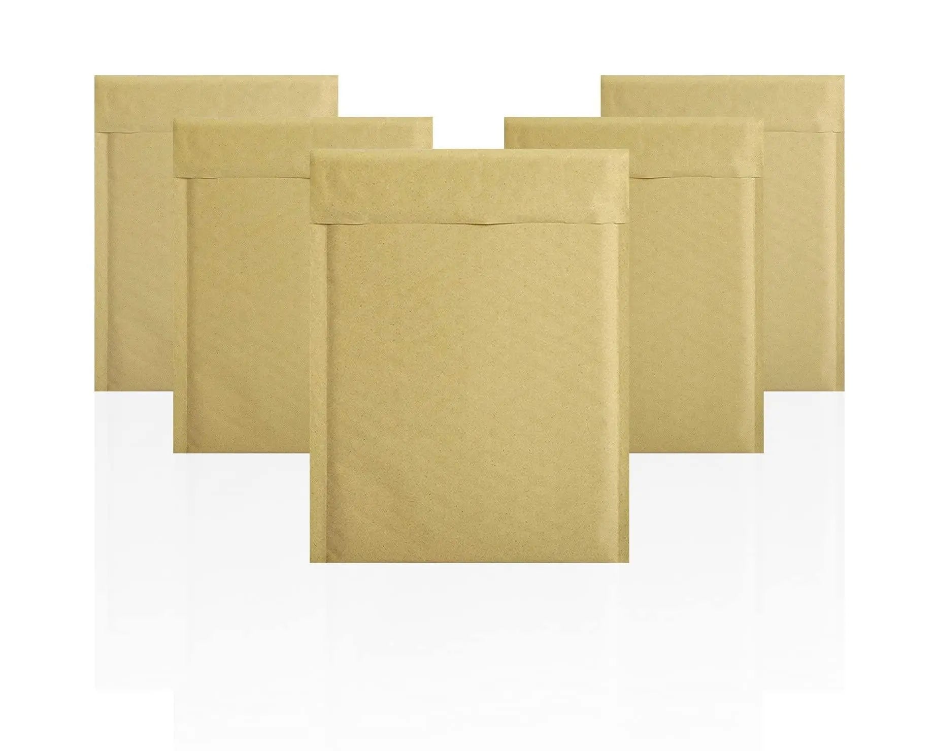 Natural Brown Kraft Bubble Mailers 10.5 x 15 Padded Envelopes 10 1 2 x 15 Pack of 10 Paper Cushion Envelopes with Peel and Seal for Mailing Shipping Packing Packaging Supplies Paper Bag Amiff