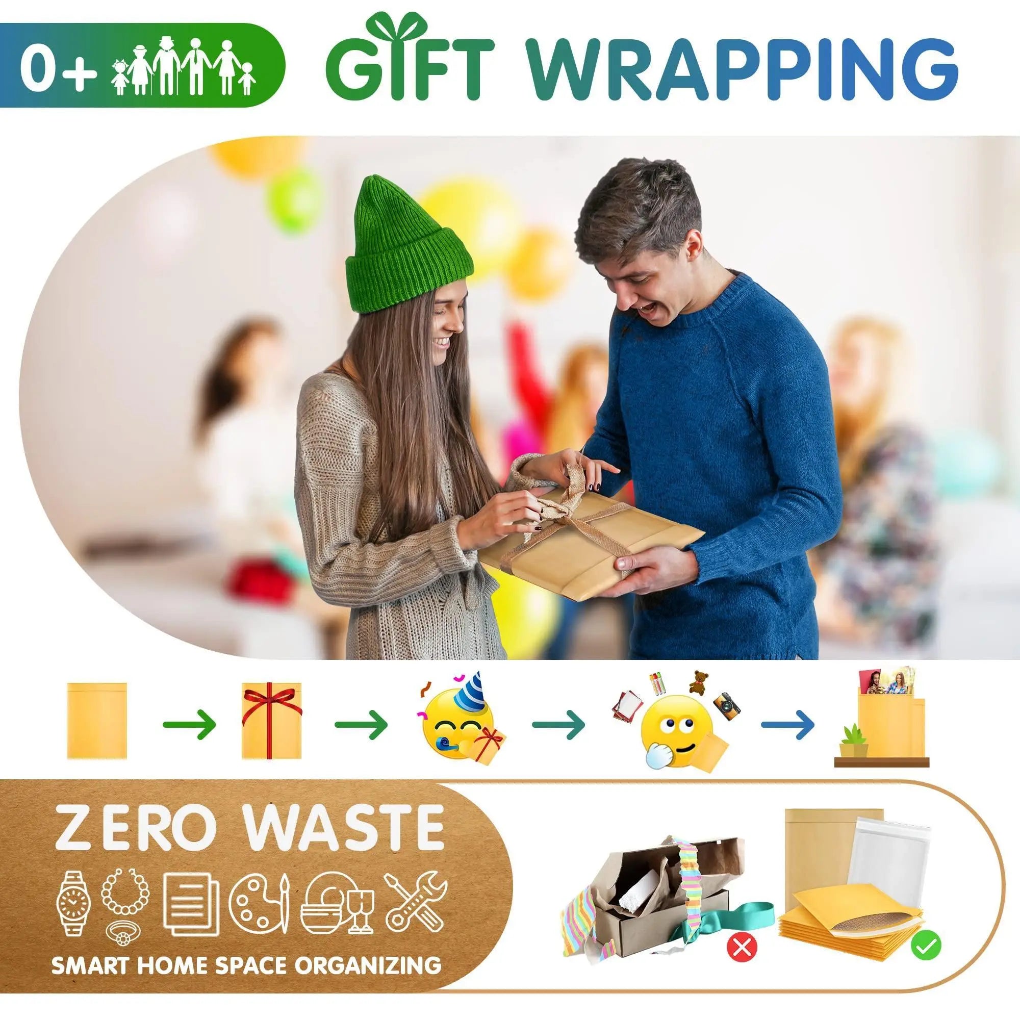 Natural Brown Kraft Bubble Mailers 10.5 x 15 Padded Envelopes 10 1 2 x 15 Pack of 10 Paper Cushion Envelopes with Peel and Seal for Mailing Shipping Packing Packaging Supplies Paper Bag Amiff