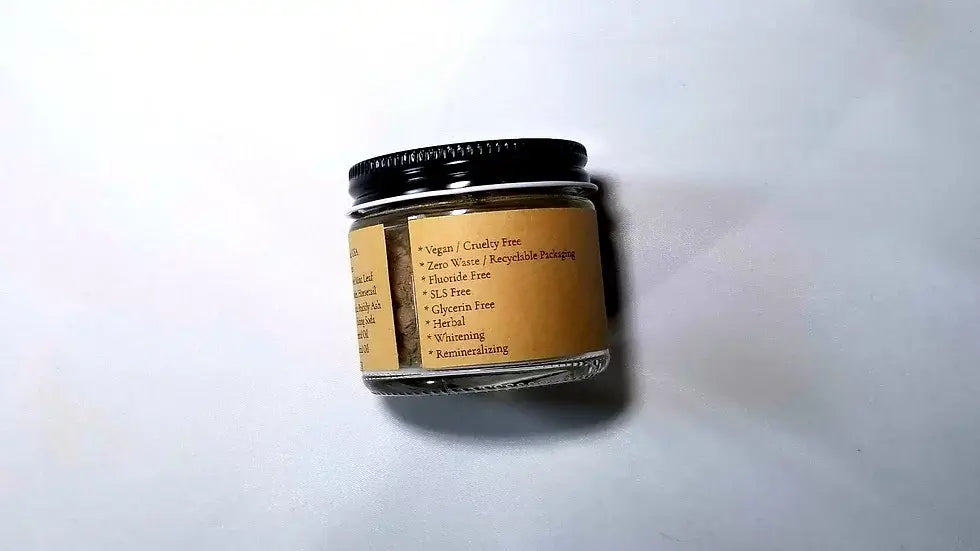 Natural Dental Cleaning Powder: Cinnamon & Peppermint Conscient Kind