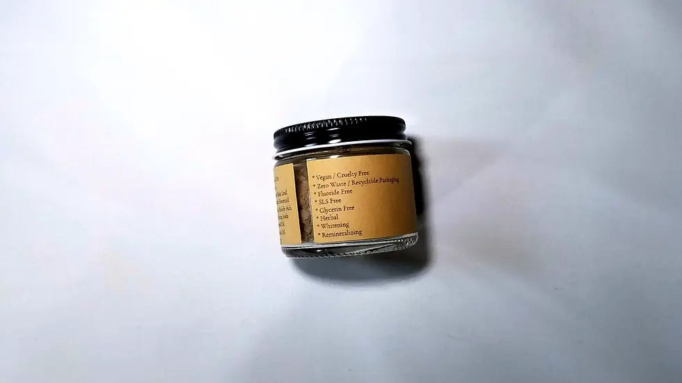 Natural Dental Cleaning Powder: Cinnamon & Peppermint Conscient Kind