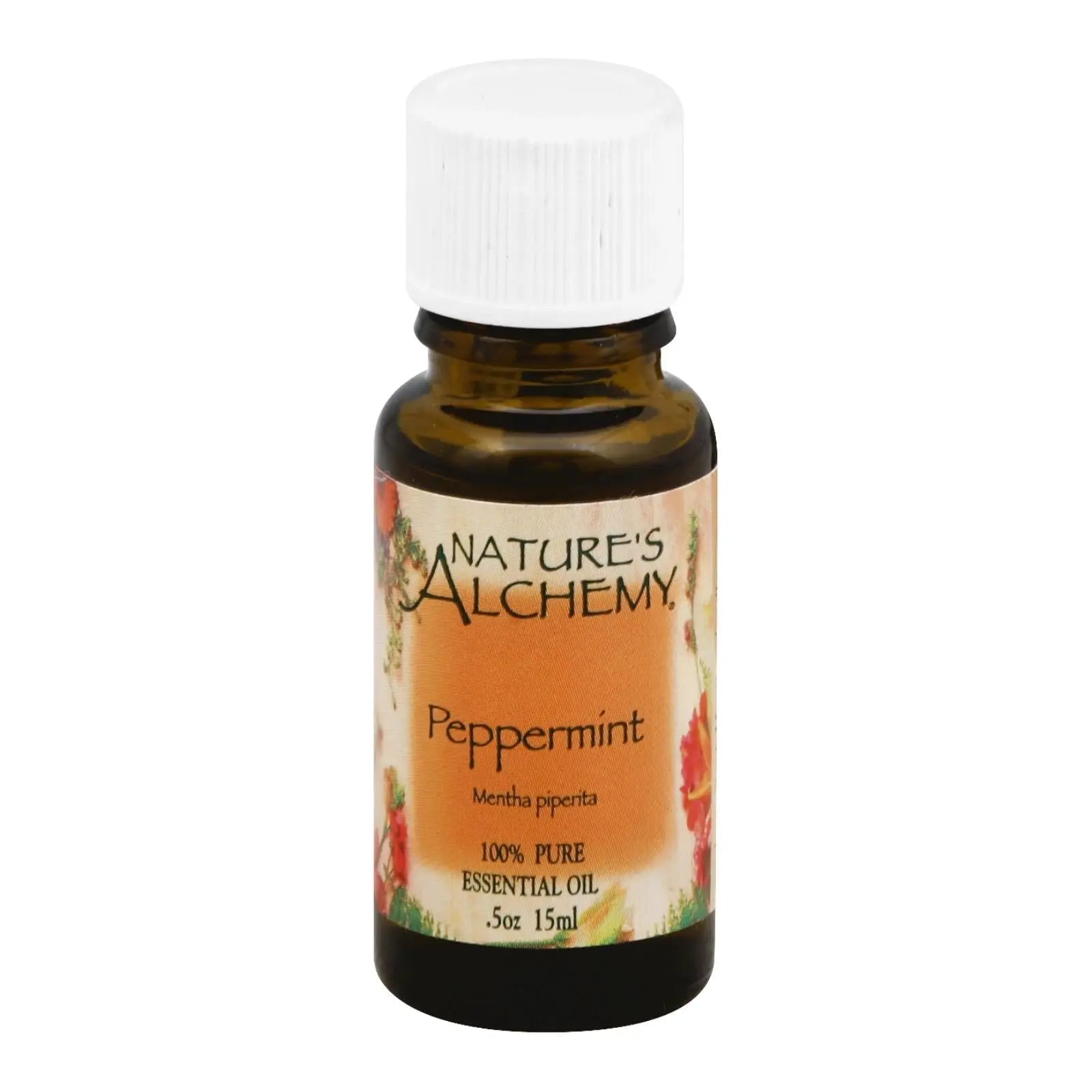 Nature's Alchemy 100% Pure Essential Oil Peppermint - 0.5 Fl Oz Nature's Alchemy