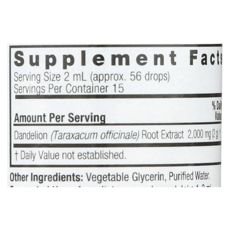Nature's Answer - Af Dandelion Root - 1 Fl Oz Nature's Answer
