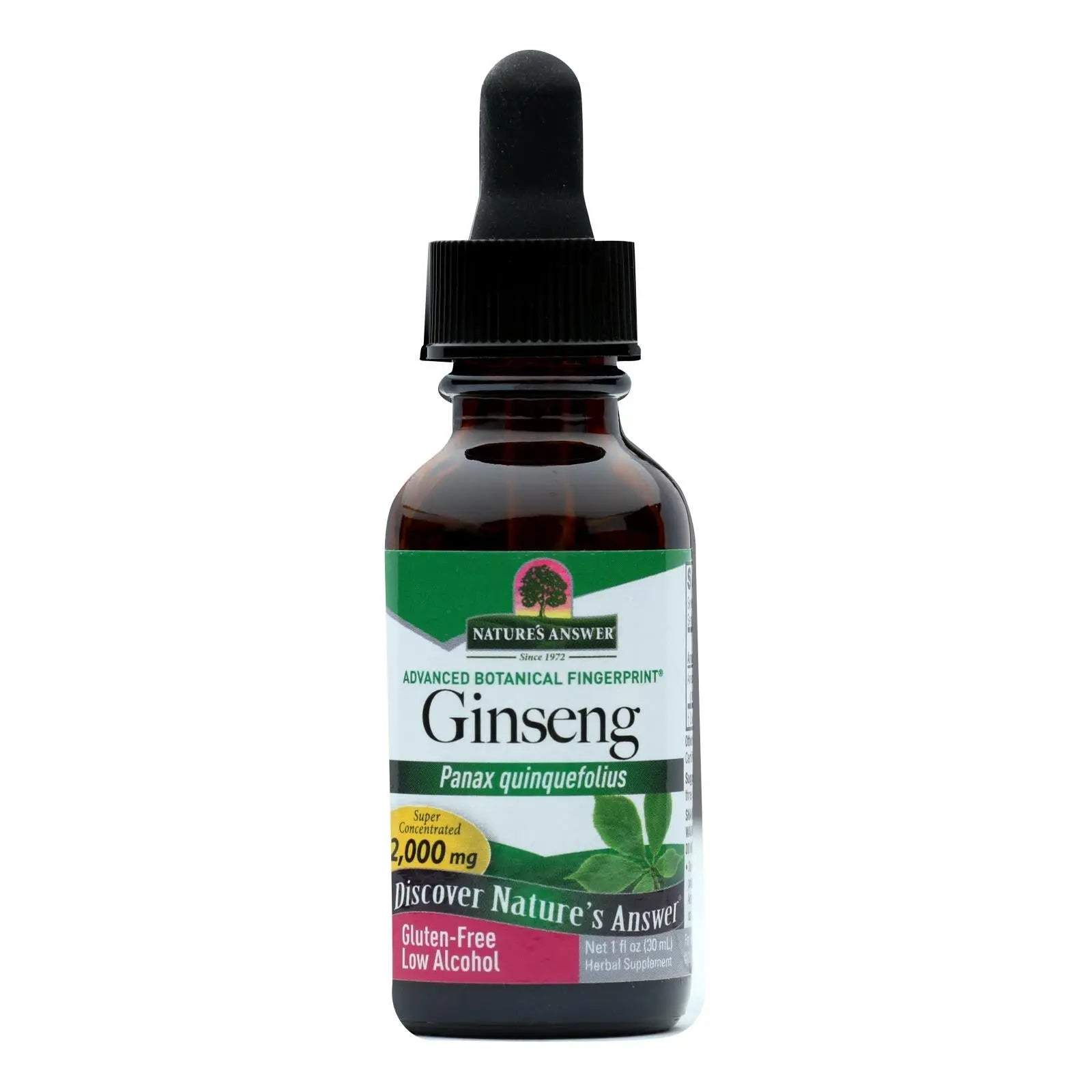 Nature's Answer - American Ginseng Root - 1 Fl Oz - GreatEagleInc
